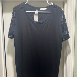 Lace Sleeve Top